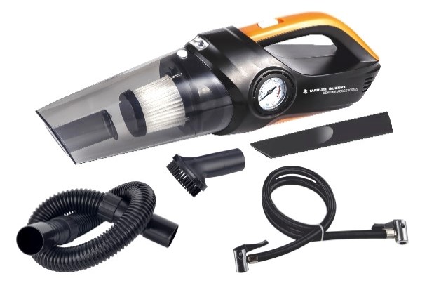 2-In-1 Car Vacuum Cleaner &  Air Inflator