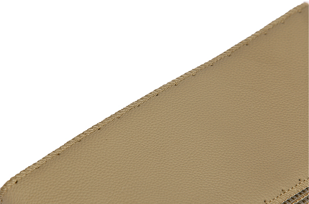 Steering Wheel Cover - Leather Finish (Beige)