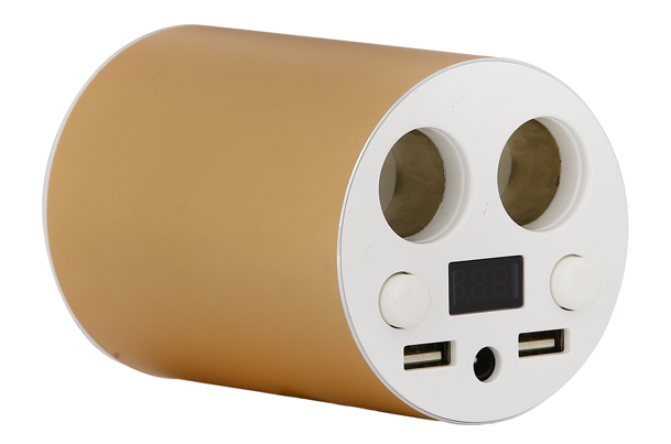 Car Charger - Extension 4 port (Premium gold)