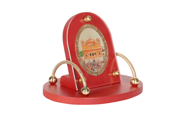 Dashboard Frame - Golden Temple (Royal MDF) 24k Gold Plated