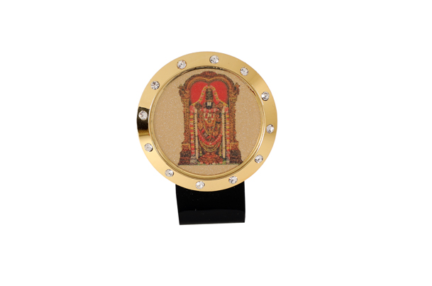 Dashboard Frame - Balaji (Metallic) 24k Gold Plated 