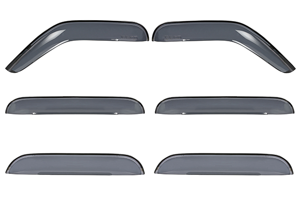 Door Visor - 6 Pieces | Eeco