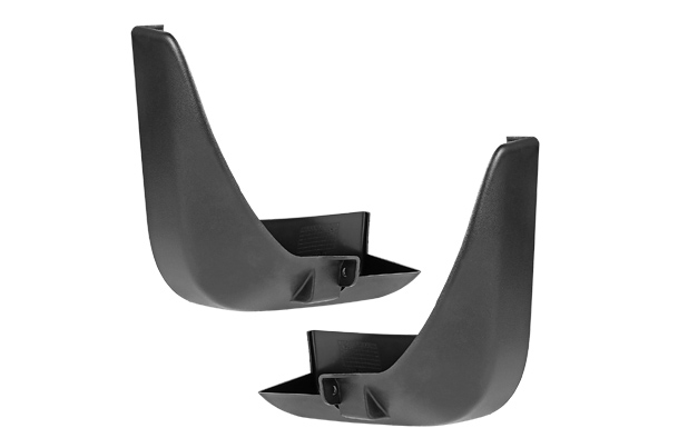 Mud Flap Set -  Front & Rear (Black) | Ritz