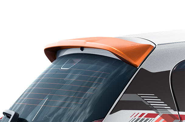 Rear Upper Spoiler (Paprika Orange) | New Celerio