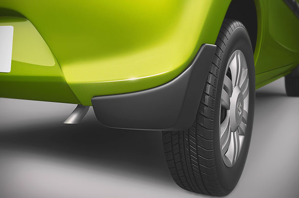 Mud Flap Set -  Front & Rear (Black) | Alto