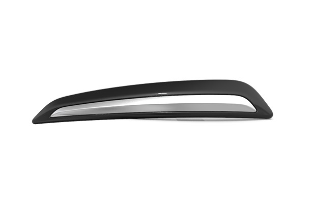 Bumper Corner Protector (Black With Chrome) | Swift