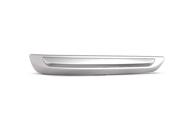 Bumper Corner Protector (Silky Silver With Chrome) | Swift