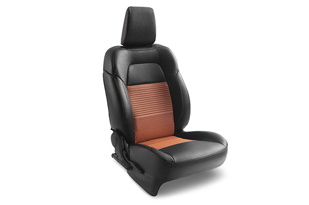 Seat Cover - Red Streak Finish (Premium PU) | Swift (Z Variant) 