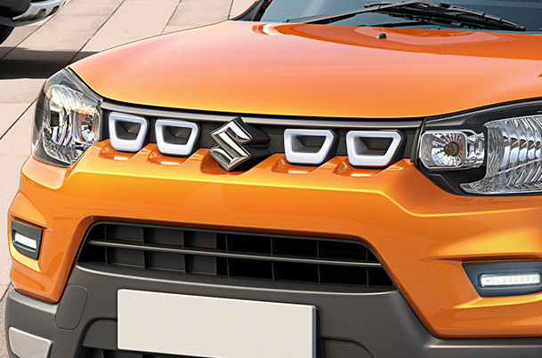 Front Grille Garnish (White) | S-Presso 