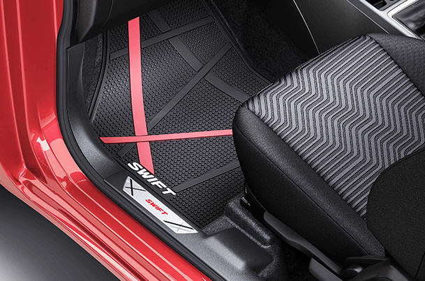 Designer Mat (Black & Red) | Swift