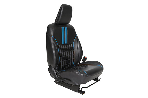 Seat Cover - Digiscape Blue (PU) | Ignis