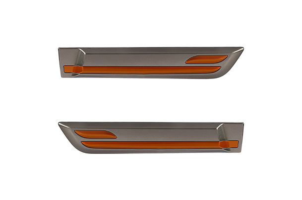 Body Side Moulding  - Orange Insert (Silky Silver) | Wagon R