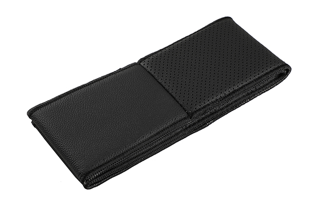 Steering Wheel Cover  - Leather Finish (Black)