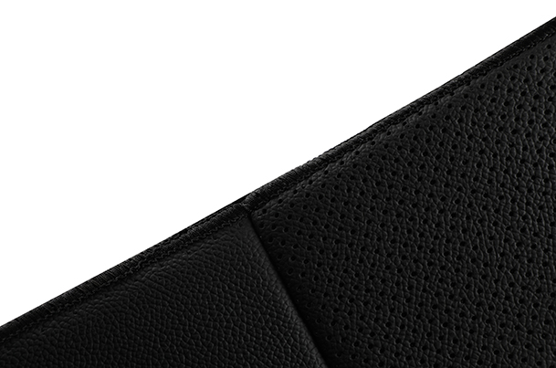 Steering Wheel Cover  - Leather Finish (Black)