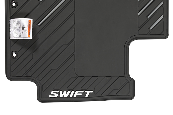 Designer Mat (Black & Silver) | Swift