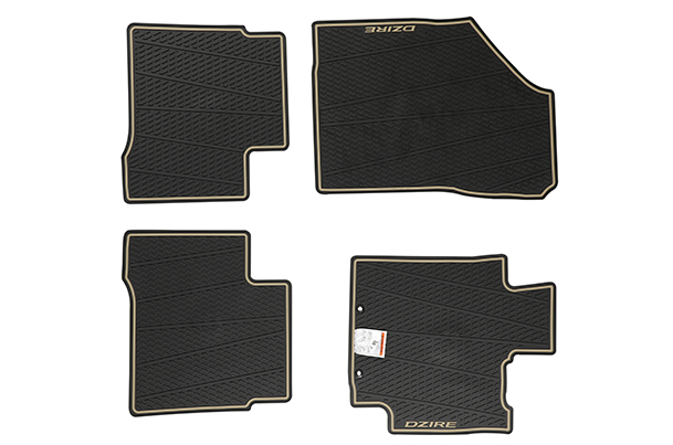 Designer Mat (Black & Beige) | Dzire