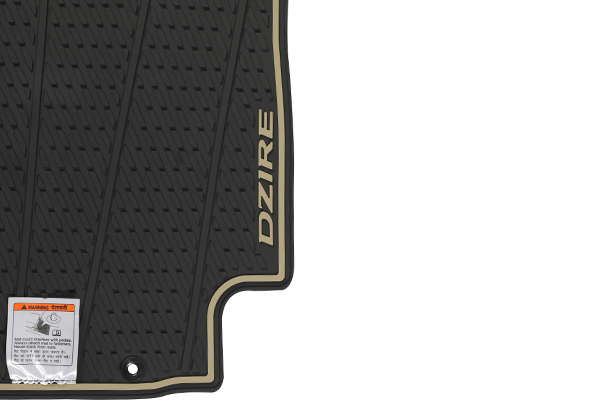 Designer Mat (Black & Beige) | Dzire