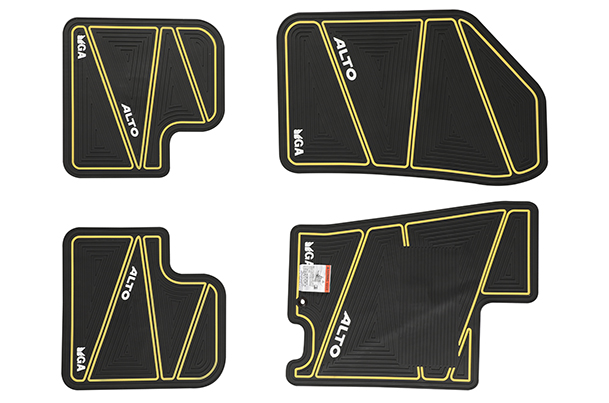 Designer Mat (Black & Yellow) | Alto