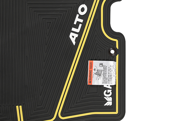 Designer Mat (Black & Yellow) | Alto