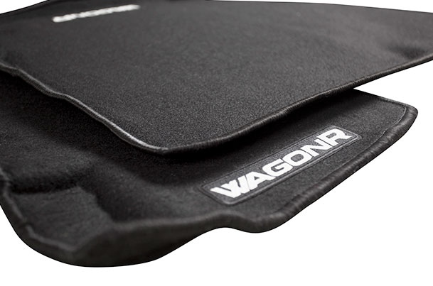 3D Carpet Mat (Black) | Wagon R