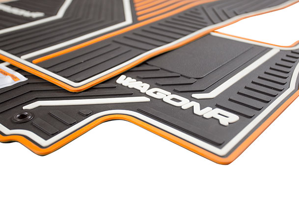 Designer Mat (Orange) | Wagon R