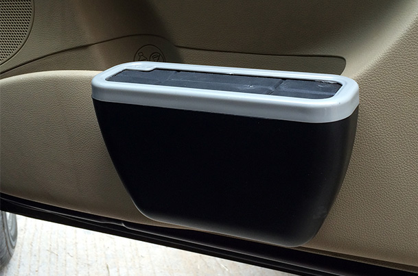 Car Dustbin - Door Mounted (Black)