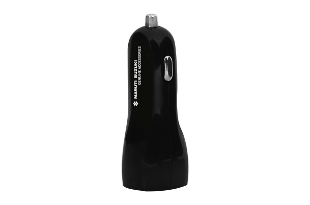 Car Charger - Fast Charging Twin Port (Black)