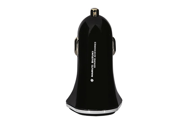 Car Charger - Fast Charging Twin Port (Black)