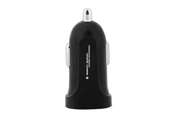 Car Charger - Fast Charging Twin Port (Black)