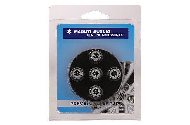 Valve Cap (Silver) - 5 Pieces