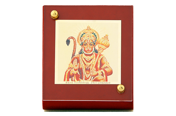 Dashboard Frame Hanuman 24k Gold Plated