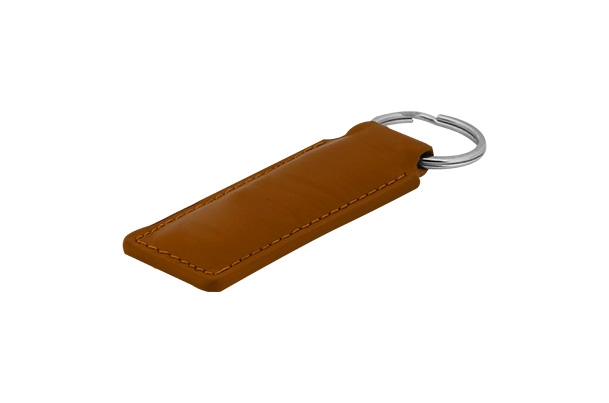 Key Ring - Leather (Tan)