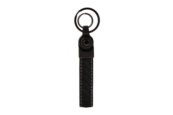 Key Ring - Leather (Black)