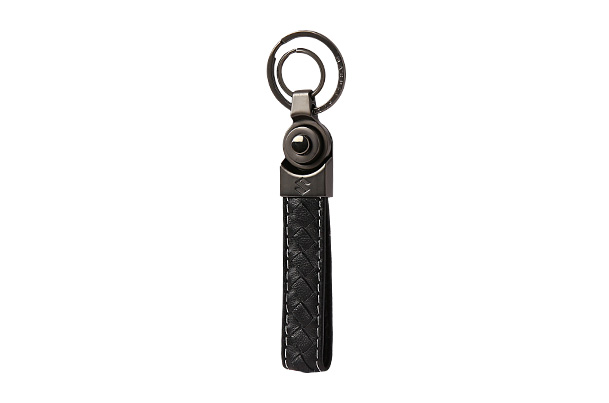 Key Ring - Leather (Black)