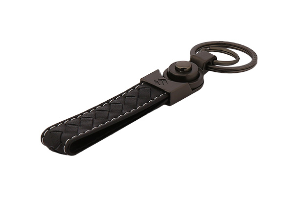 Key Ring - Leather (Black)