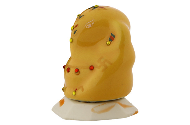 God Idol - Ganesha (Ceramic) | Yellow