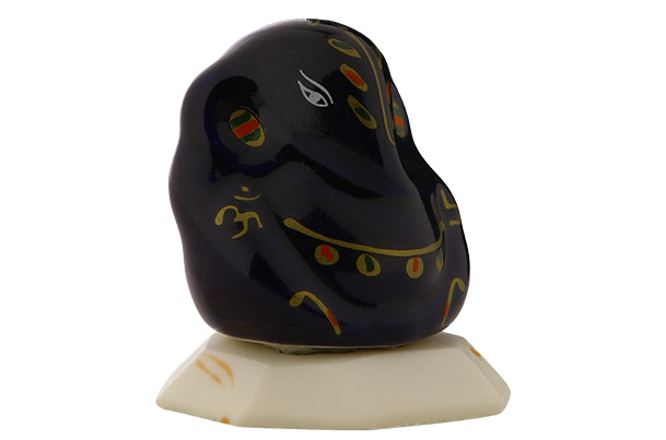 God Idol - Ganesha (Ceramic) | Blue