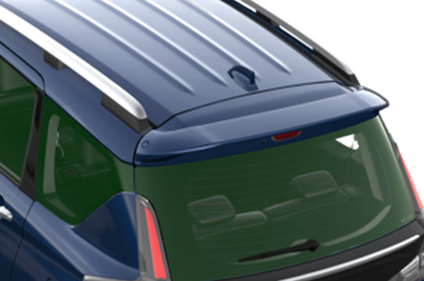 Rear Upper Spoiler (Celestial Blue) | XL6 (Zeta/Alpha)