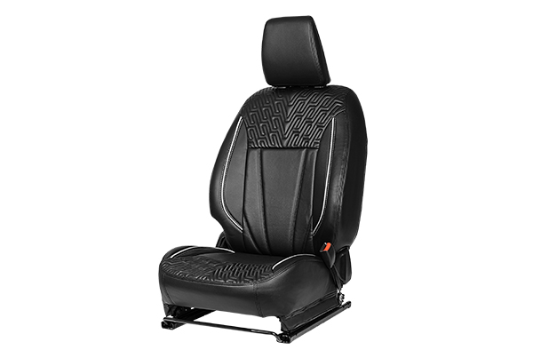 Seat Cover - Silver Lining Elevator Finish | New Brezza (V Variant)