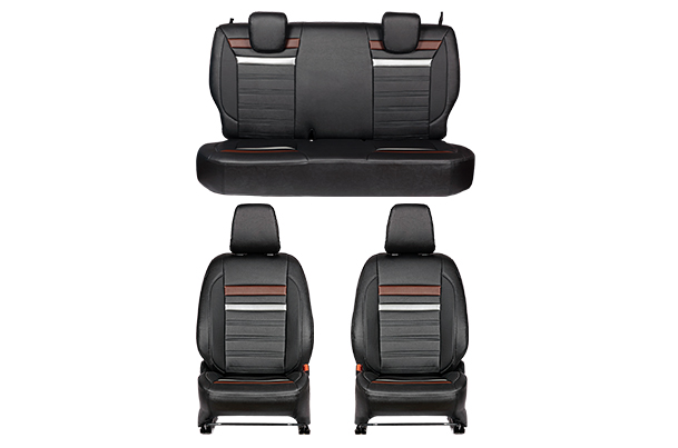 Seat Cover - Premium Adventure Lining Finish | New  Brezza (V Variant)