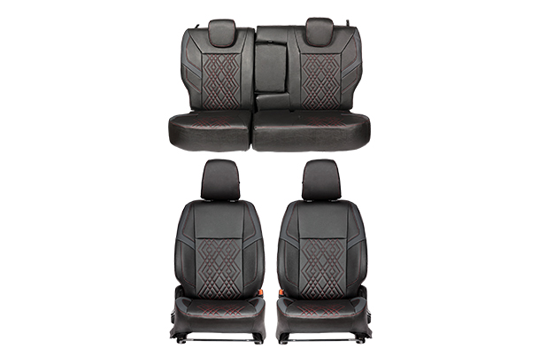 Seat Cover - Premium City Cruiser Finish | New Brezza (Z Variant)