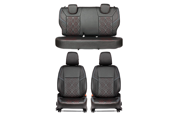 Seat Cover - Premium City Cruiser Finish | New  Brezza (V Variant)