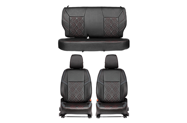 Seat Cover - Premium City Cruiser Finish | New  Brezza (L Variant)