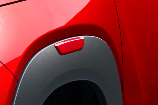 Wheel Arch Garnish - Red | New  Brezza (All Variants)