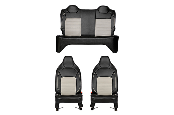 Seat Cover - Dual Tone Beige Lining Finish | New Alto K10 (V/V+)