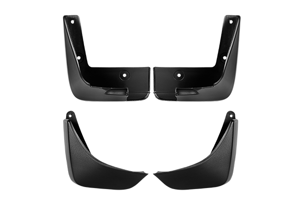 Mud Flap Set -  Front & Rear (Black) | Old Swift