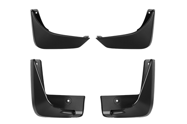 Mud Flap Set -  Front & Rear (Black) | Old Swift