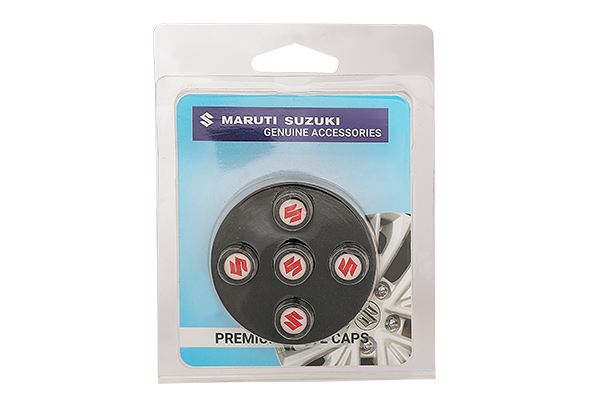 Valve Cap (Black) - 5 Pieces