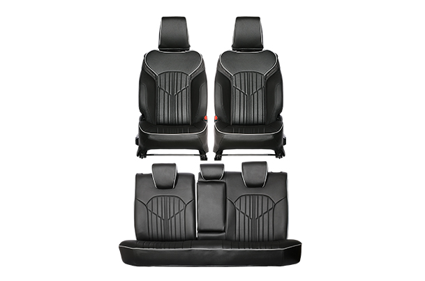 Seat Cover Upscale Silver Lining Finish | Grand Vitara (Zeta, Zeta+ Variant)