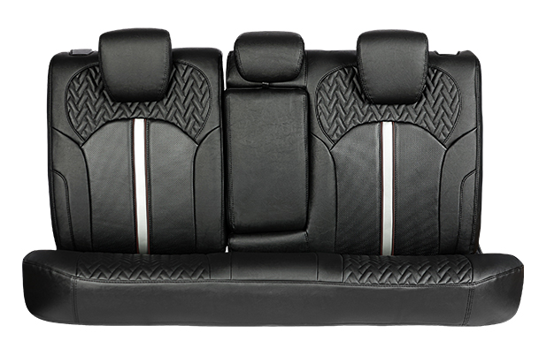 Seat Cover Premium Silver Highlight Finish | Grand Vitara (Zeta, Zeta+ Variant)